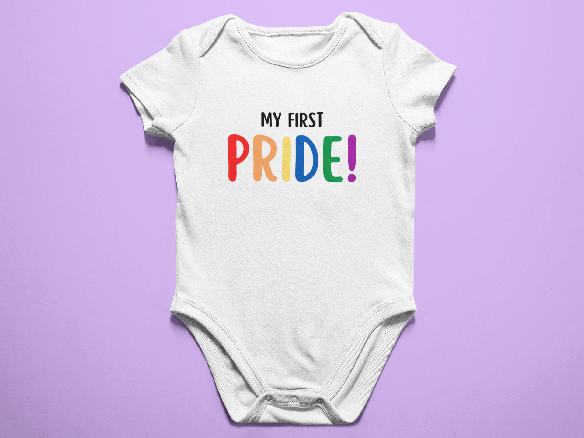 My First Pride Baby Onesie Safe Space Niagara